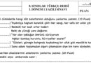 8. Sınıf Türkçe 1. Dönem 1. Yazılı Soruları Ve Cevapları